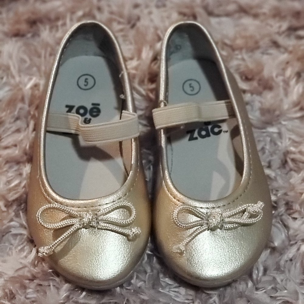 Rose Gold toddler dress shoes size 3